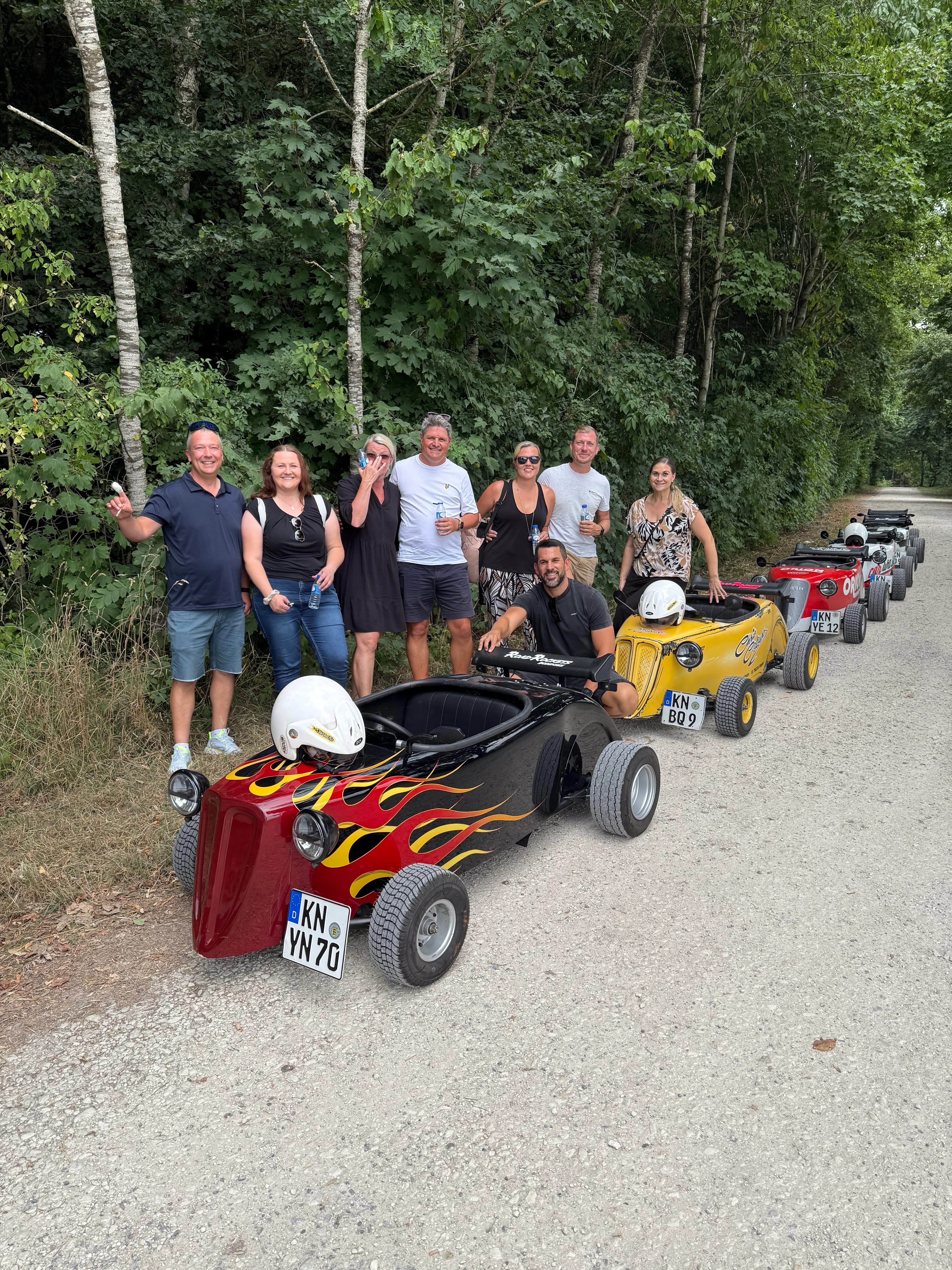 Group Adventure in Hot Rods